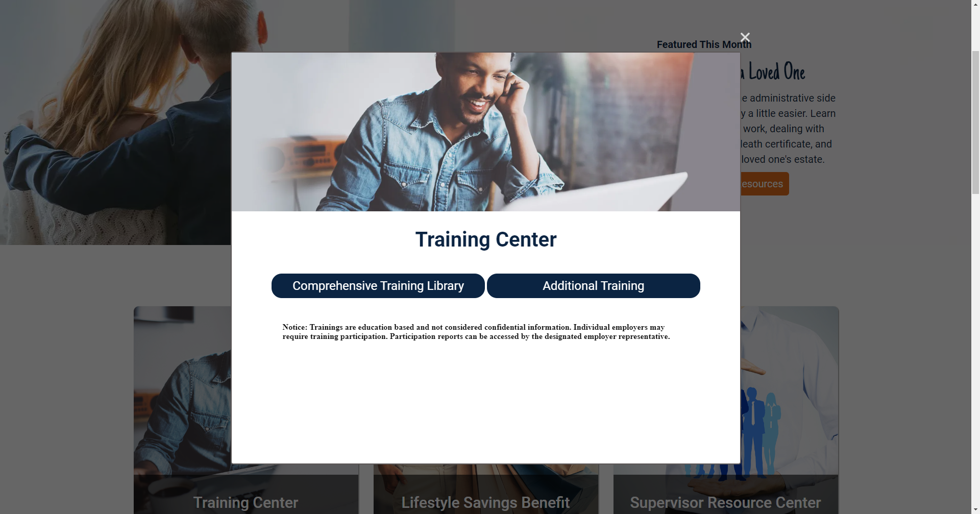 Click on Comprehensive Library